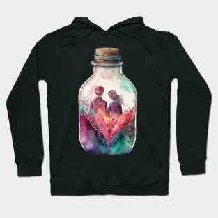 Bottle Couple Hoodie